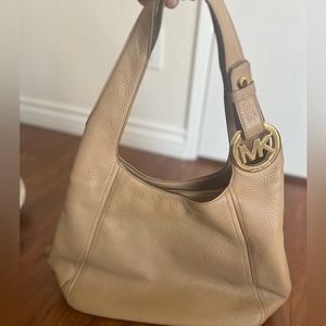 Michael Kors leather shoulder purse
